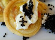 Recipe: Salmon in Puff Pastry with Cream & Lumpfish Caviar