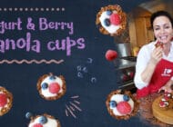 New Recipe Video: Yogurt & Berry Granola Cups