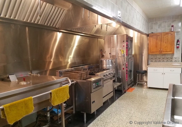 Hutterite colony kitchen