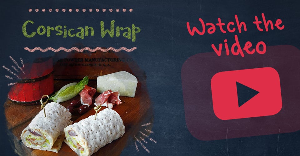 Corsican Wrap Recipe Video