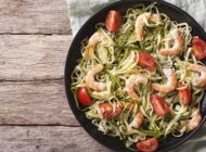 Recipe: Garlic Shrimp with Zucchini Noodles