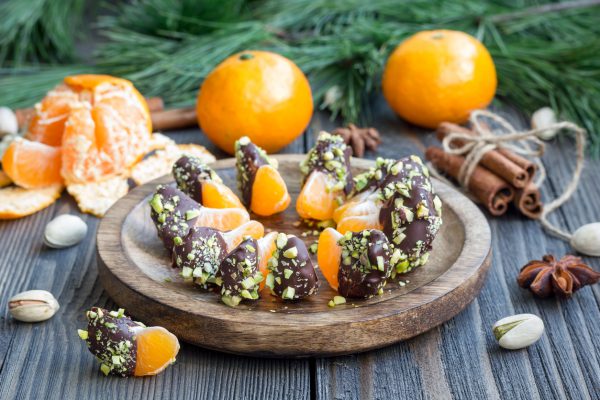 Chocolate Pistachio Clementines