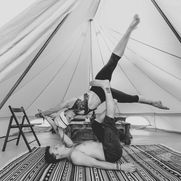 Valerie Acroyoga forest