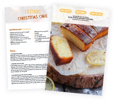 recette lemon christmas cake