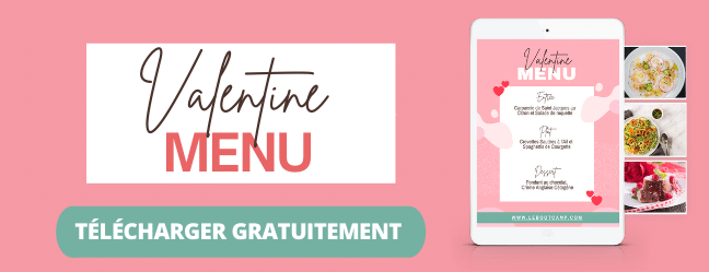 Vos Menus de Saint Valentin façon KetoSmart