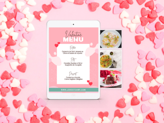 Vos Menus de Saint Valentin façon KetoSmart