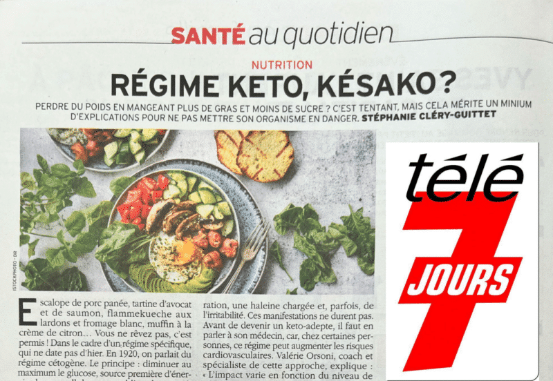 KetoSmart à l'honneur dans Télé 7 Jours !