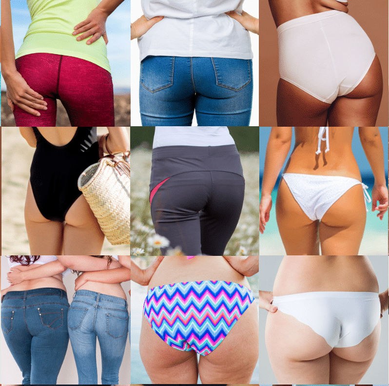 quelle forme de fesses