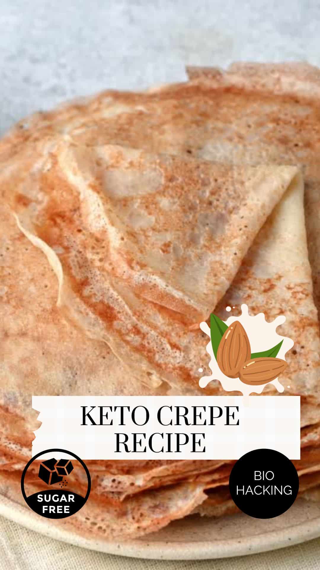 recette de crêpe keto